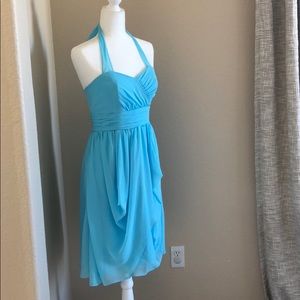 Alfred Angelo Bridesmaid Dress in “Blur Box”